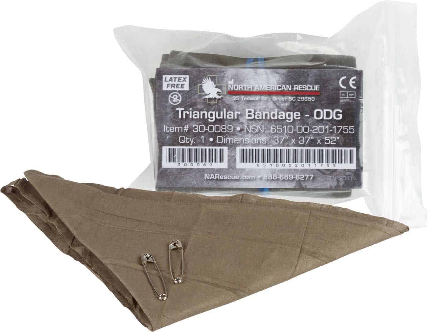 Triangular Bandage (Cravat) - Gray Bearded Green Beret